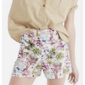 NWT J Crew Tropical Shorts Size 0